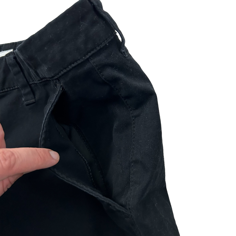 Urban Outfitters Mens Chino Shorts Sz 33 x 8 Black Flat Front Pockets - Picture 4 of 7